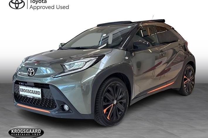 Grøn Toyota Aygo X fra 2022