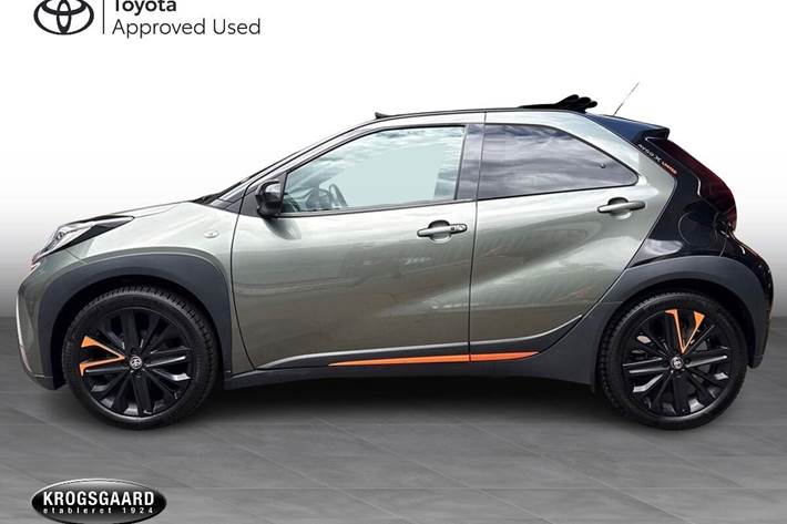 Grøn Toyota Aygo X fra 2022