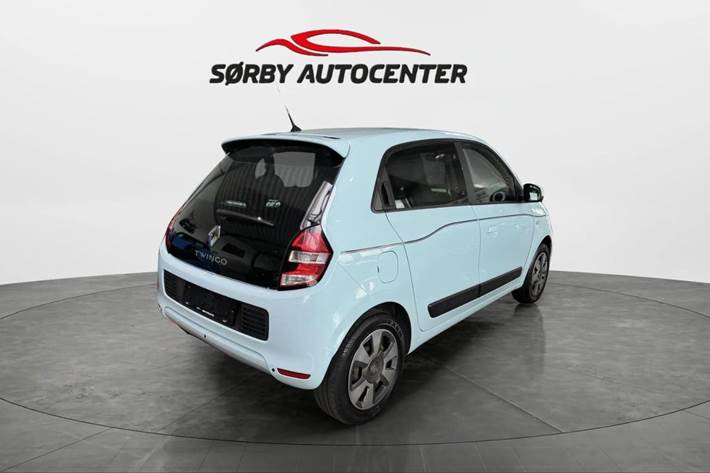 Blå Renault Twingo fra 2014