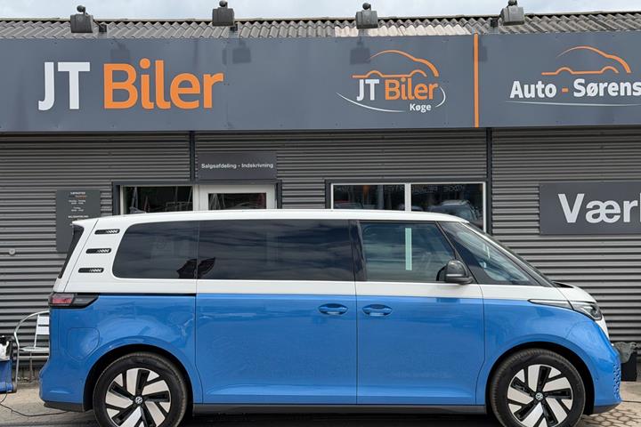 Blå VW ID.Buzz fra 2026