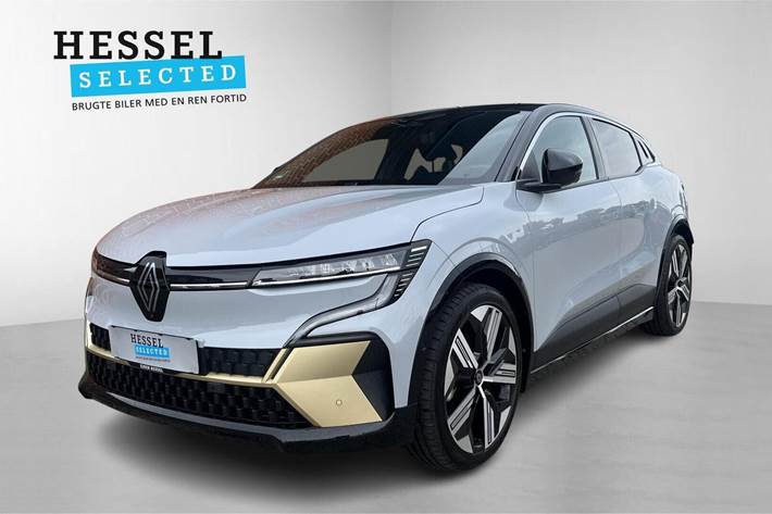 Grå Renault Megane E-Tech fra 2024