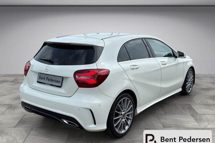 Hvid Mercedes A200 fra 2018
