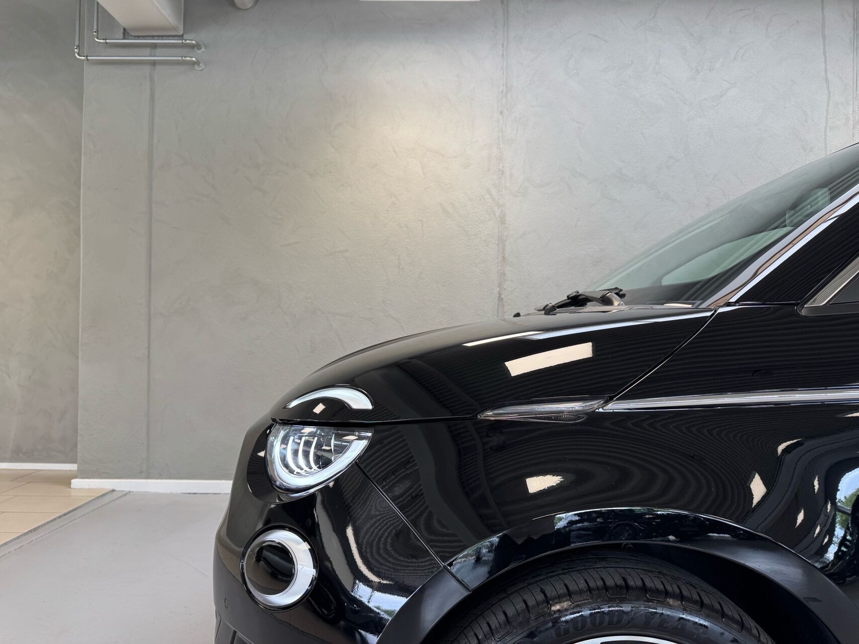 Sort Fiat 500e fra 2023