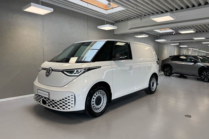 Hvid VW ID.Buzz Cargo fra 2026