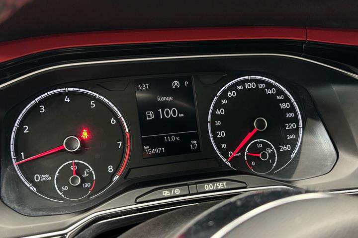 Grå VW Polo fra 2018