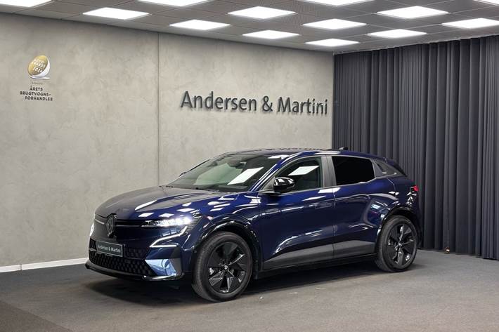 Blå Renault Mégane fra 2024