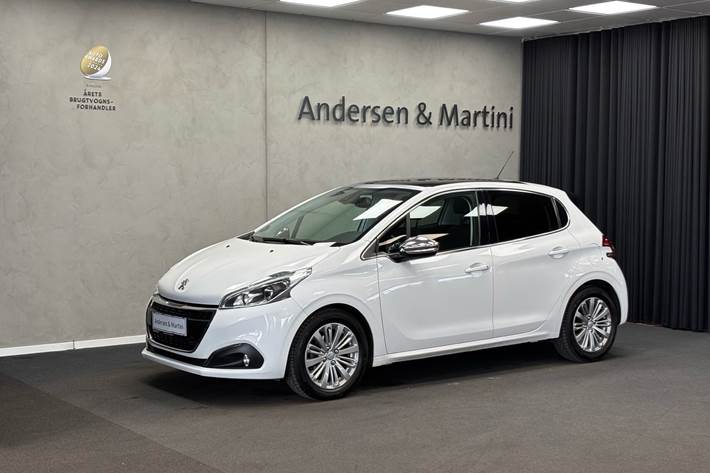 Hvid Peugeot 208 fra 2019