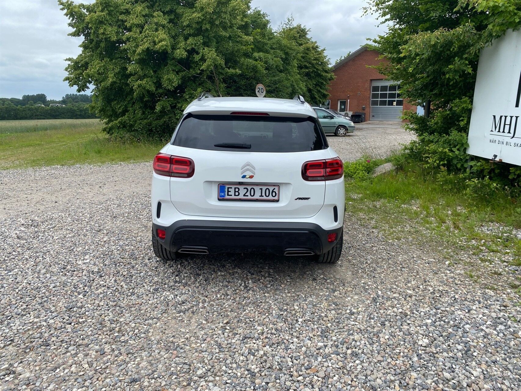 Hvid Citroën C5 Aircross fra 2019