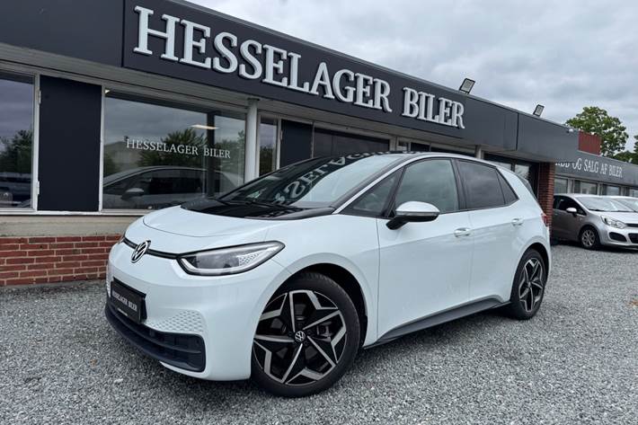 Hvid VW ID.3 fra 2020