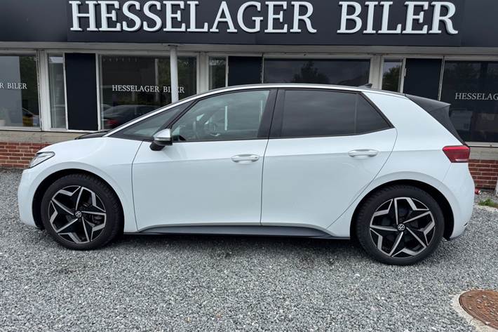 Hvid VW ID.3 fra 2020