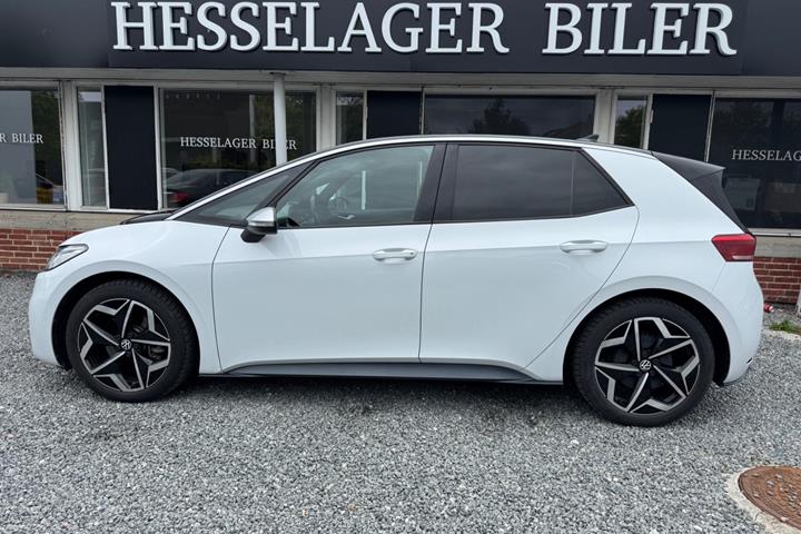Hvid VW ID.3 fra 2020