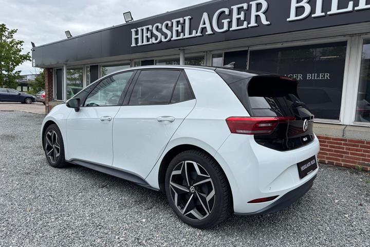 Hvid VW ID.3 fra 2020