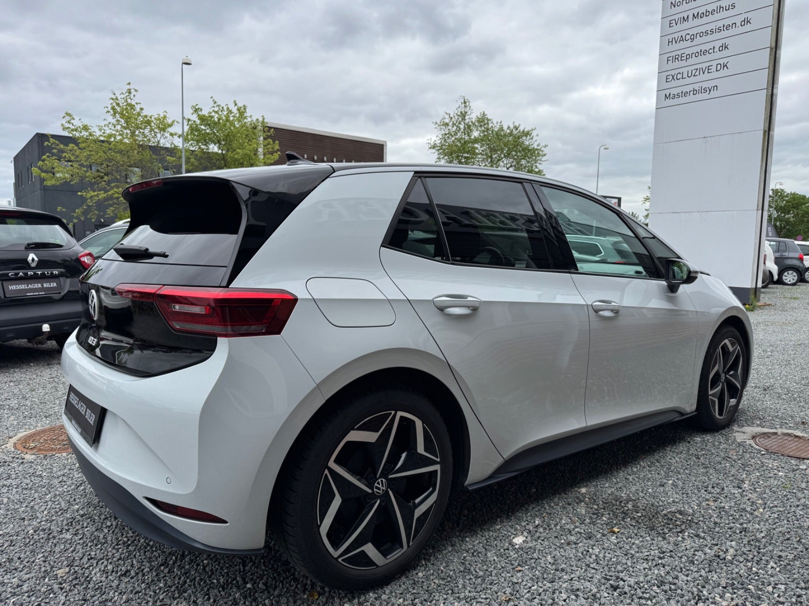 Hvid VW ID.3 fra 2020