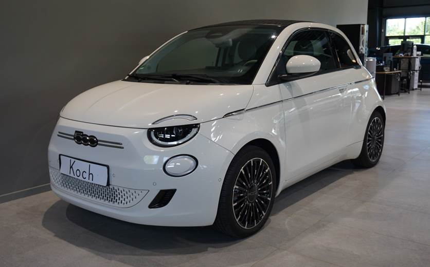 Fiat 500e 42 la Prima by Bocelli Cabrio