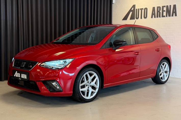 Rød Seat Ibiza fra 2019