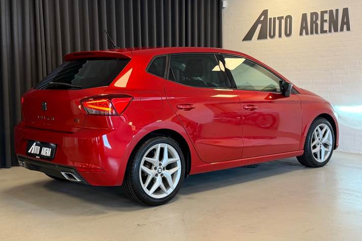 Rød Seat Ibiza fra 2019