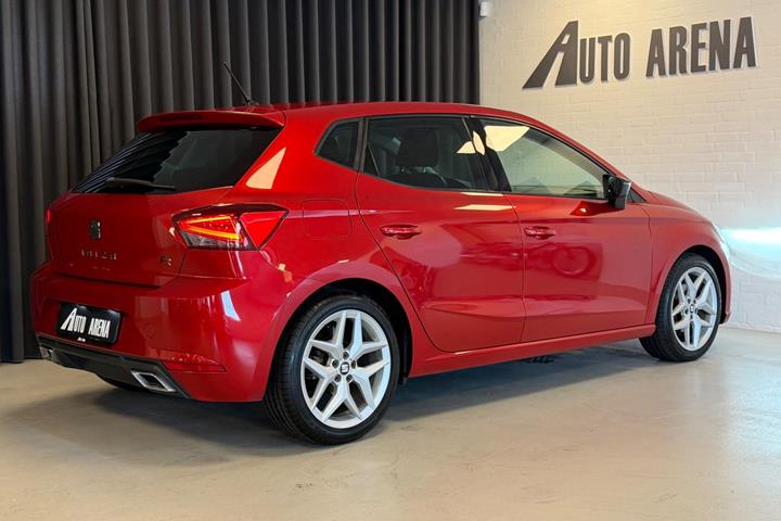 Rød Seat Ibiza fra 2019