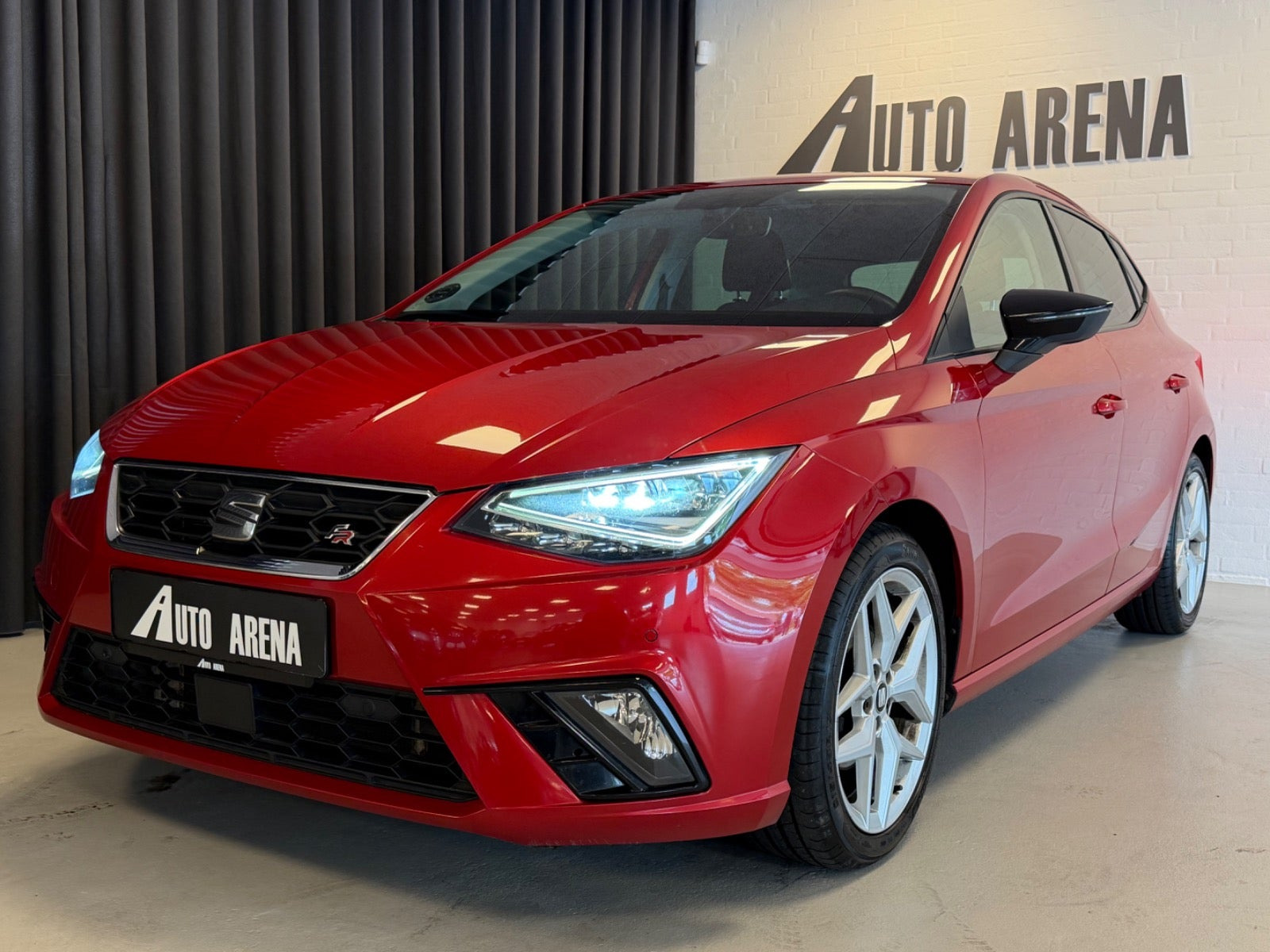Rød Seat Ibiza fra 2019