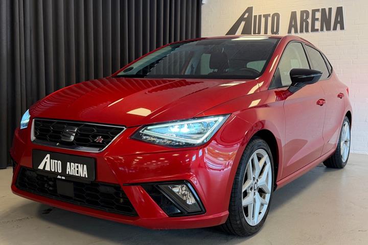 Rød Seat Ibiza fra 2019