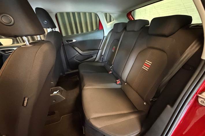 Rød Seat Ibiza fra 2019