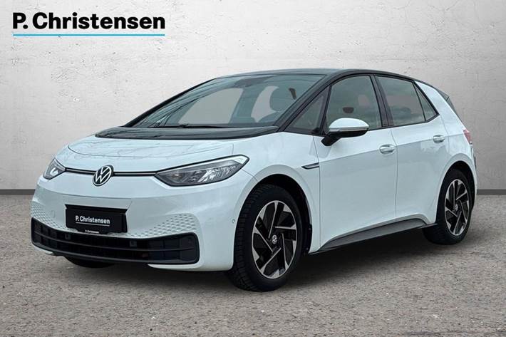 Hvid VW ID.3 fra 2023