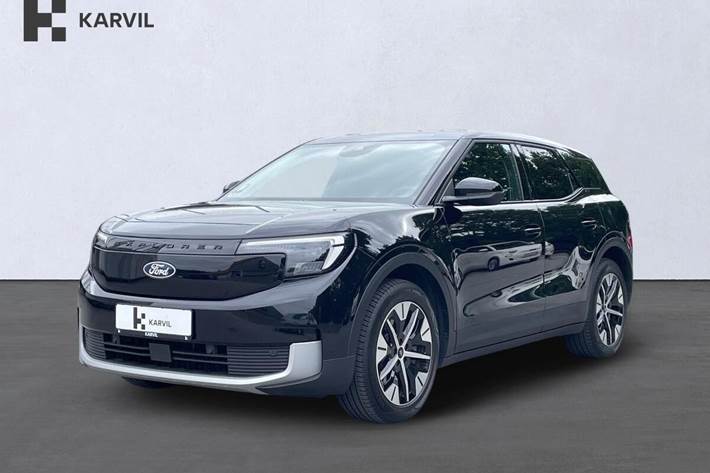 Sort Ford Explorer fra 2025 set udefra