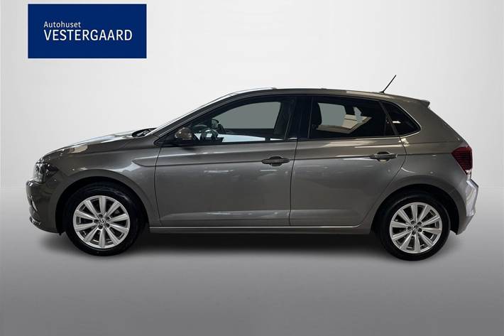 Grå VW Polo fra 2018