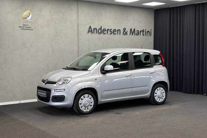 Sølv Fiat Panda fra 2020