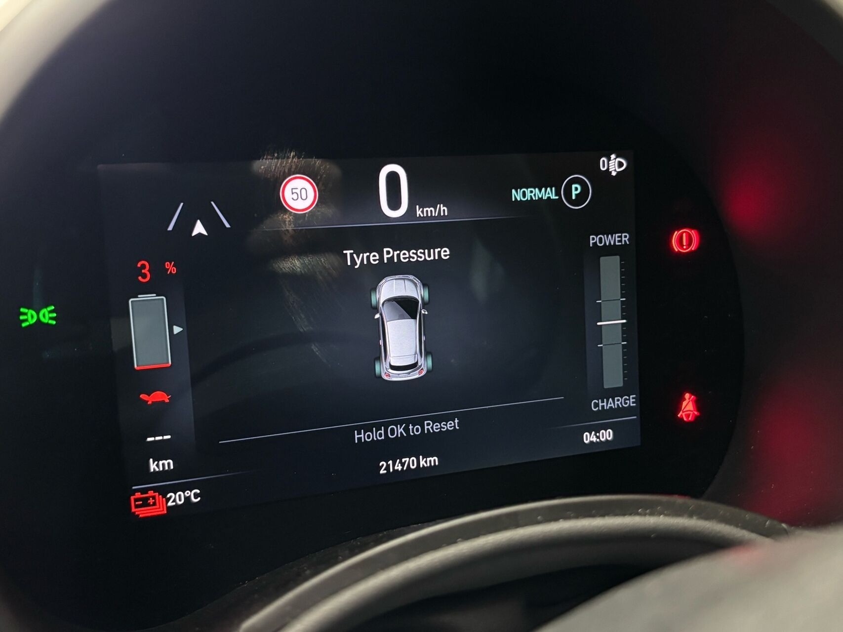 Hvid Fiat 500e fra 2023