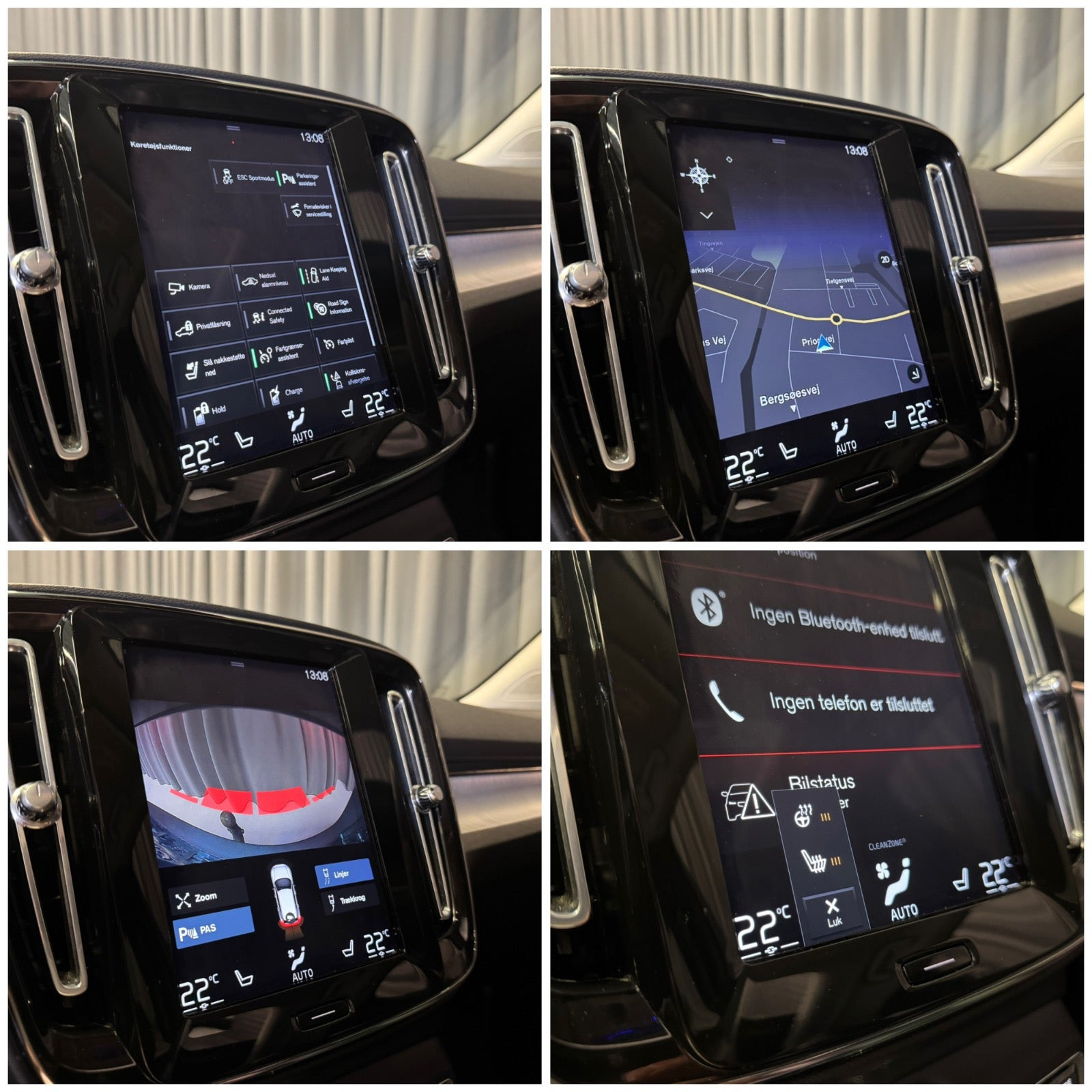 Sølv Volvo XC40 fra 2021