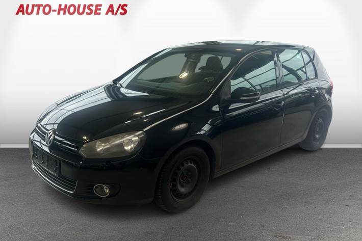 Sort VW Golf VI fra 2011
