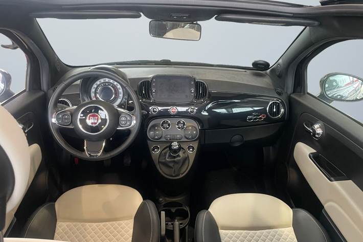 Sort Fiat 500C fra 2022