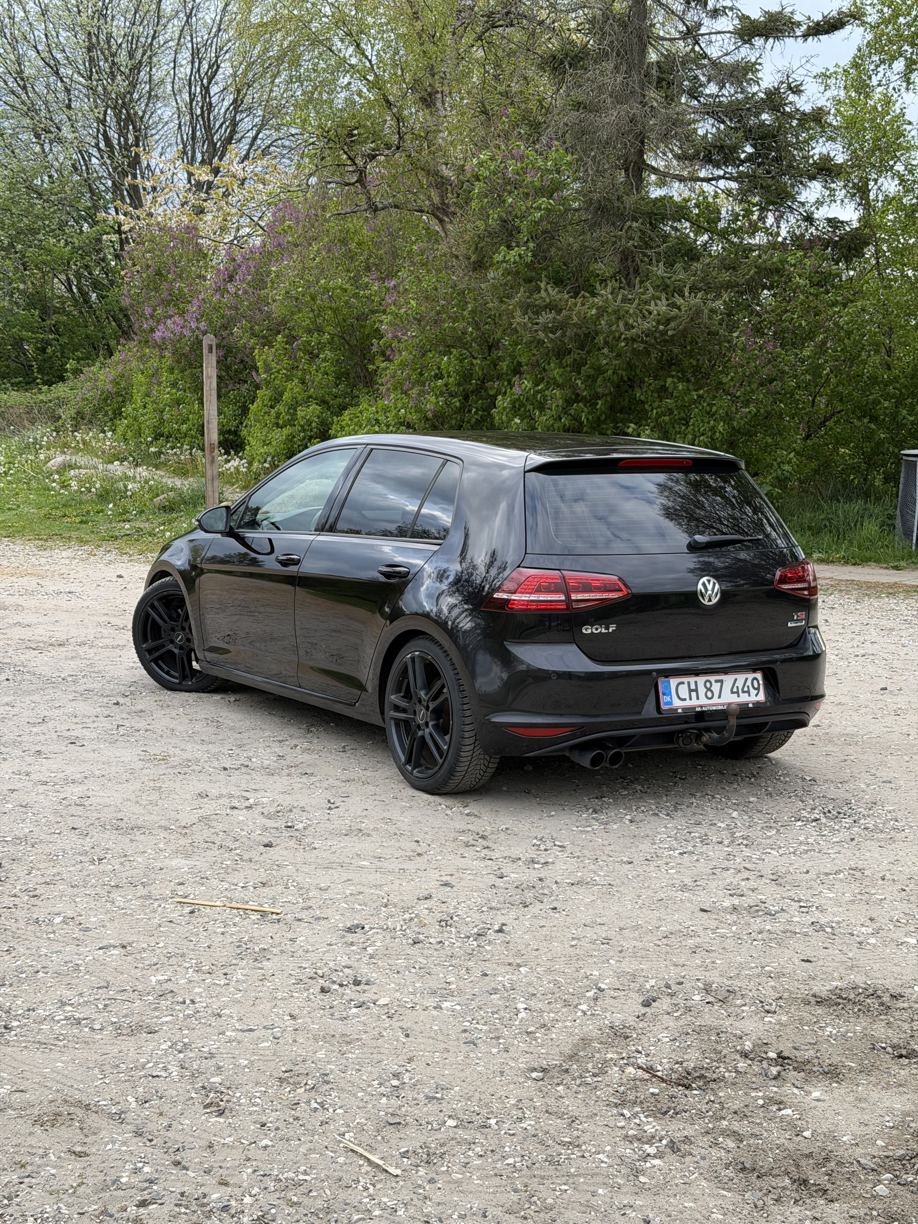 Sort VW Golf fra 2014