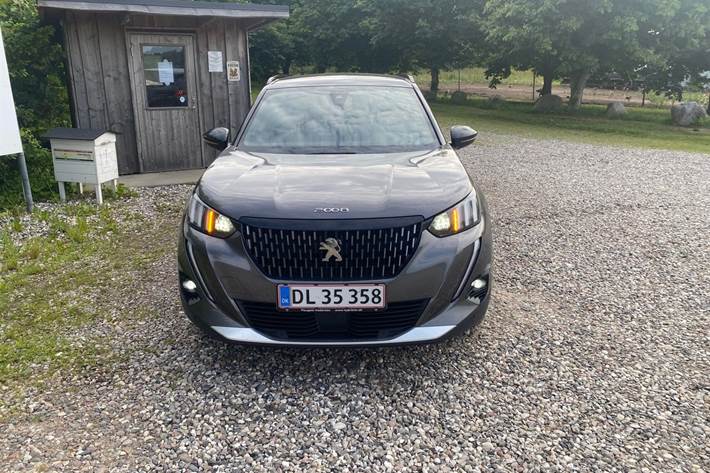 Grå Peugeot 2008 fra 2020