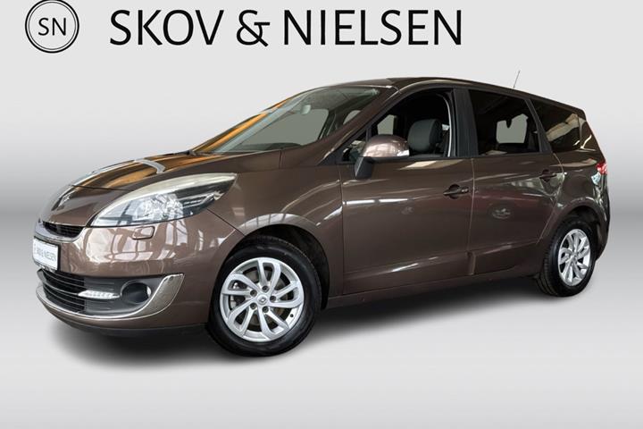 Brun Renault Grand Scenic III fra 2012 set udefra