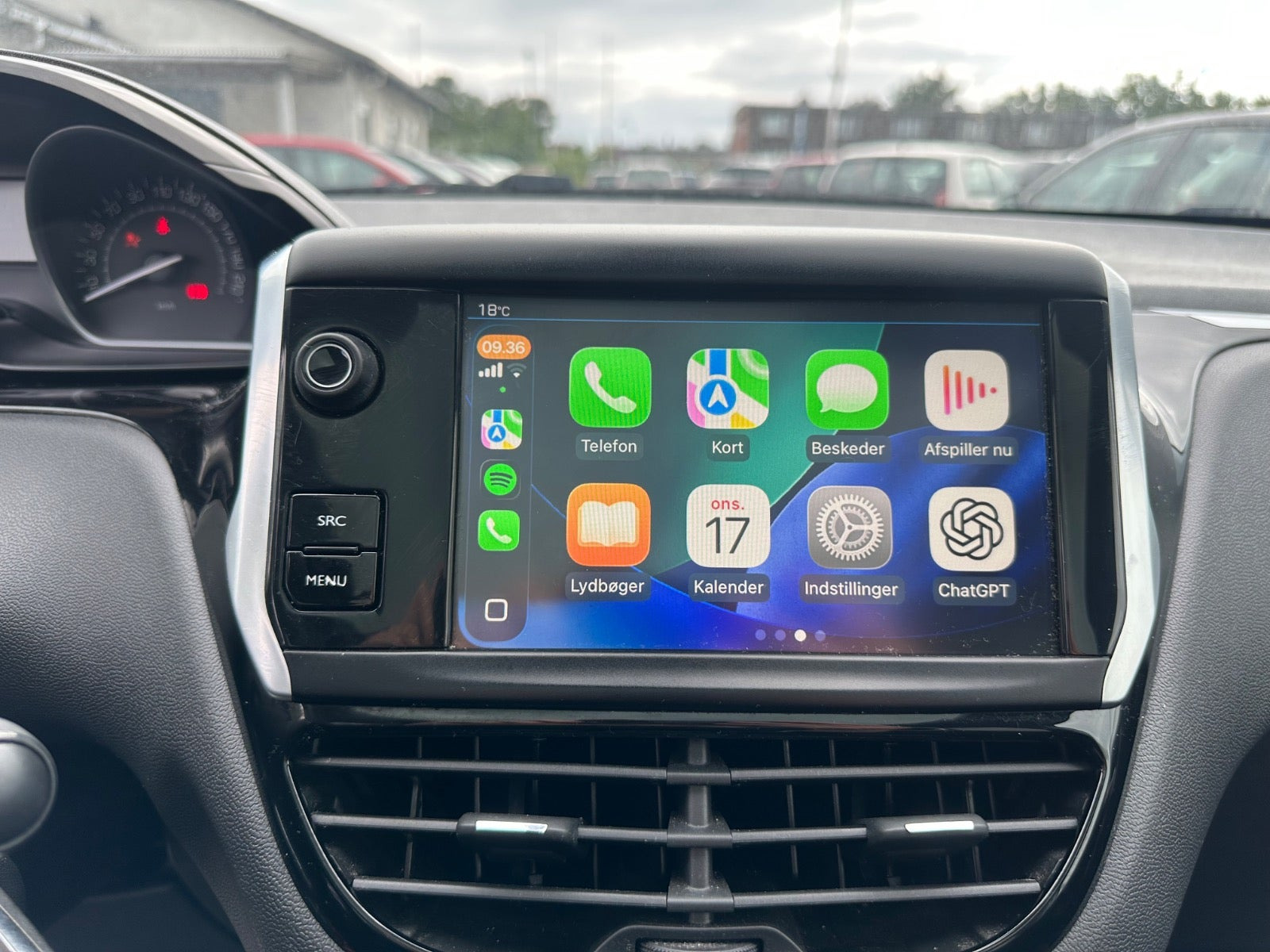 Hvid Peugeot 208 fra 2019