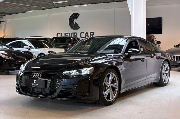 Sort Audi e-tron GT fra 2022