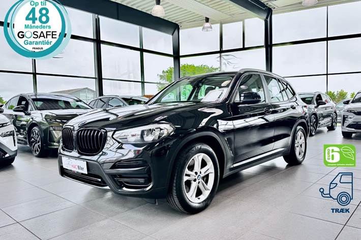 Sort BMW X3 fra 2018