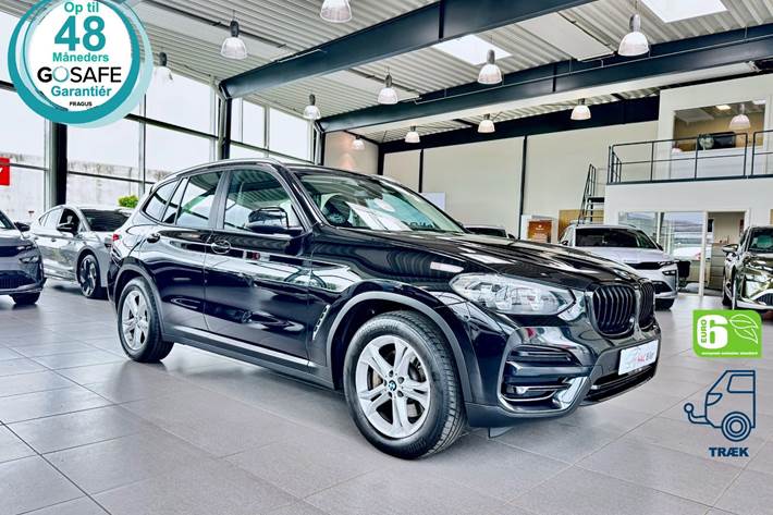 Sort BMW X3 fra 2018