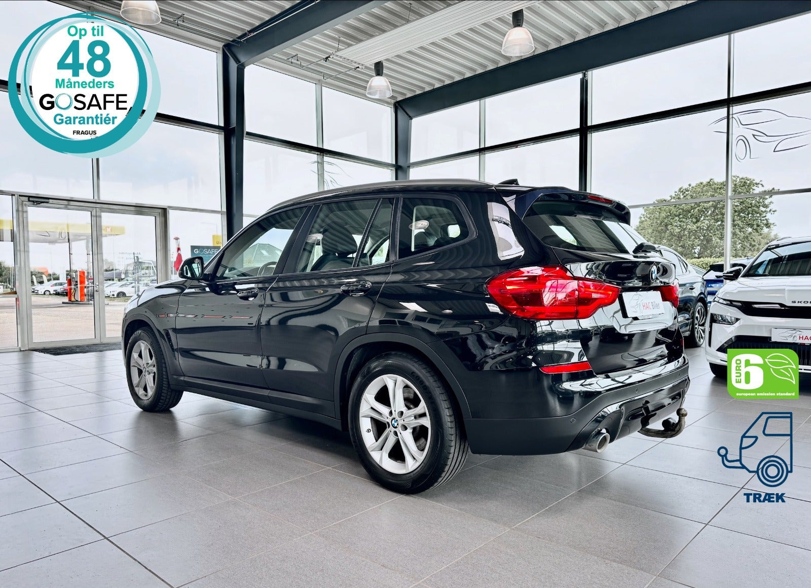 Sort BMW X3 fra 2018