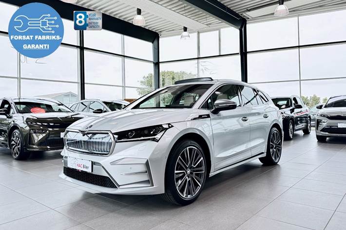 Sølv Skoda Enyaq fra 2025