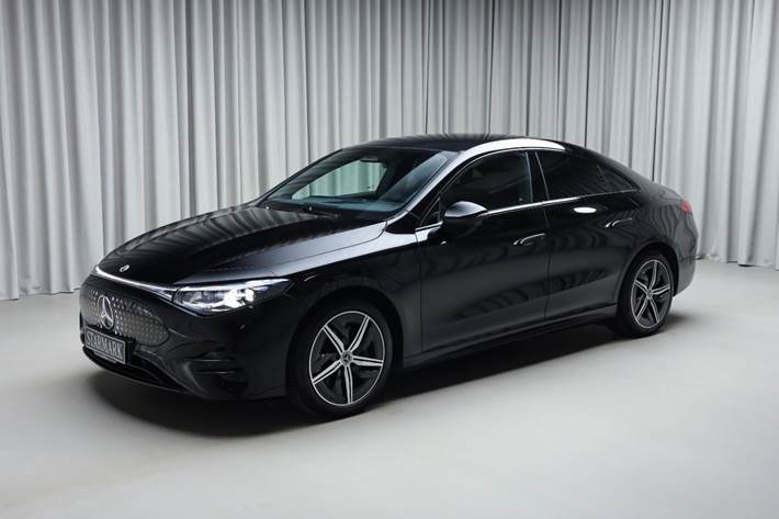 Sort Mercedes CLA250+ fra 2025
