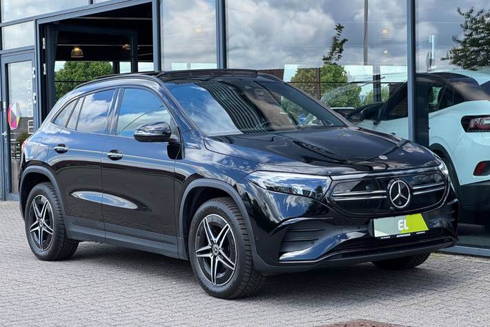 Sort Mercedes EQA250 fra 2021