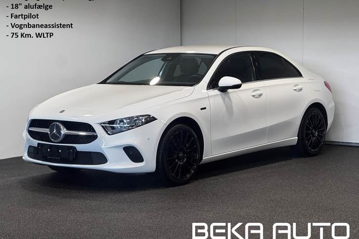 Hvid Mercedes A250 e fra 2020