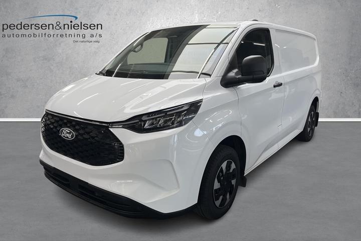 Hvid Ford E-Transit Custom fra 2026