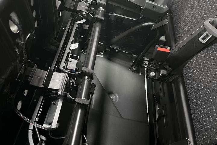 Hvid Ford E-Transit Custom fra 2026