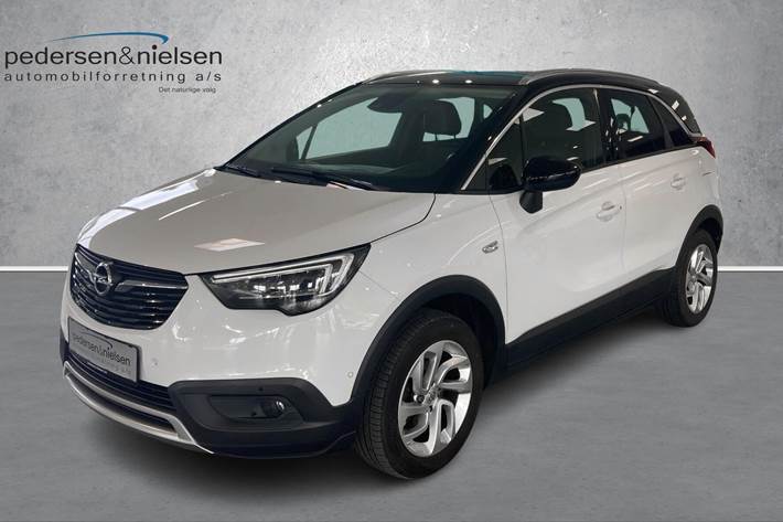Hvid Opel Crossland X fra 2020