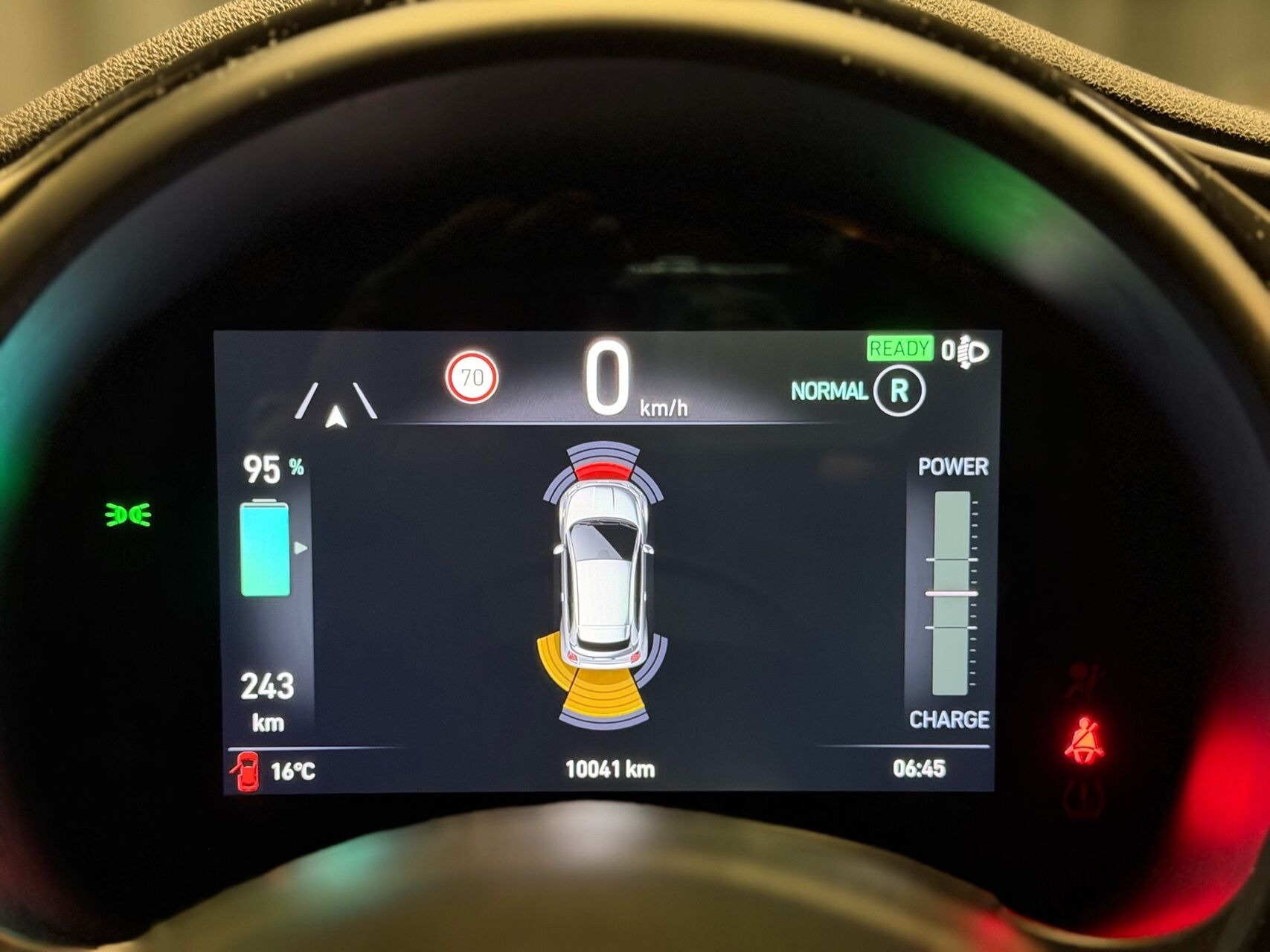 Sort Fiat 500e fra 2023