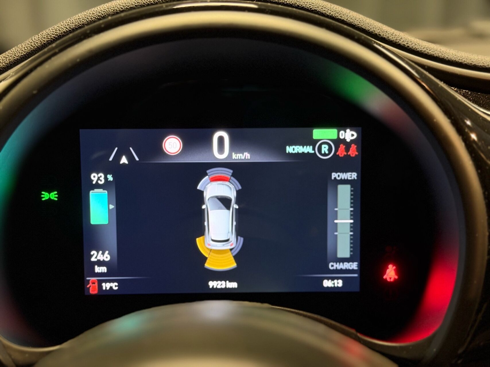 Sort Fiat 500e fra 2023
