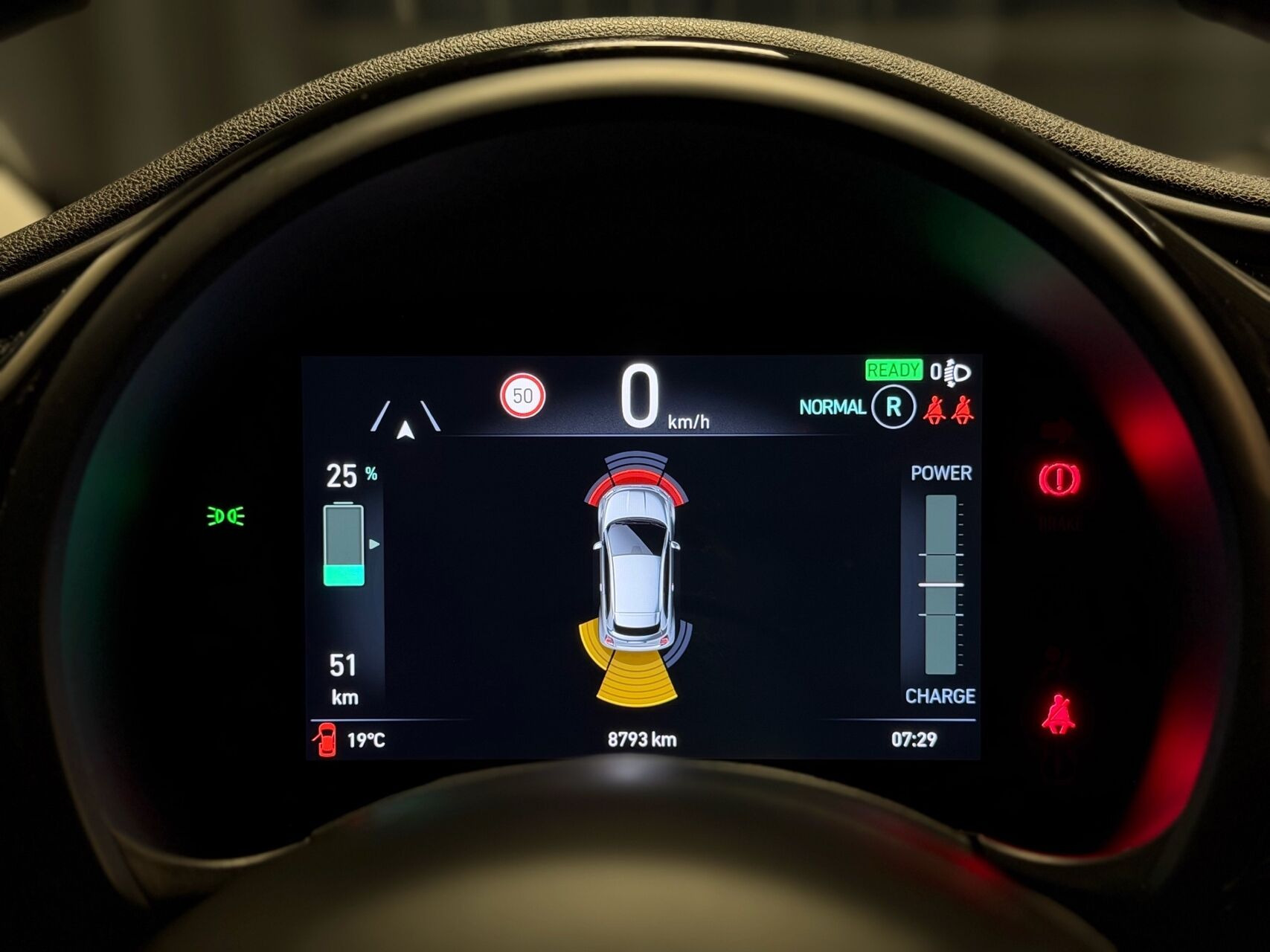 Sort Fiat 500e fra 2023